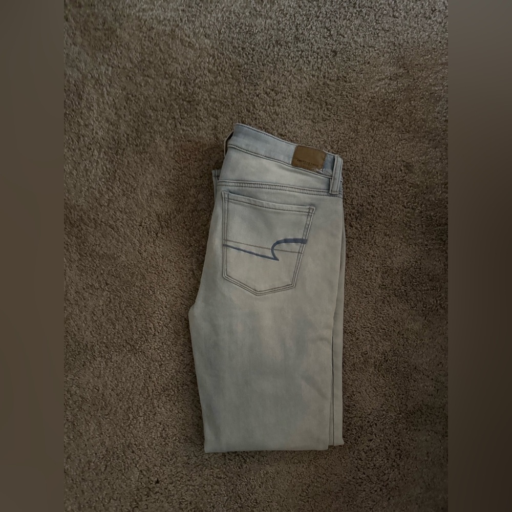 American Eagle Outfitters Light Blue Skinny Jeans
